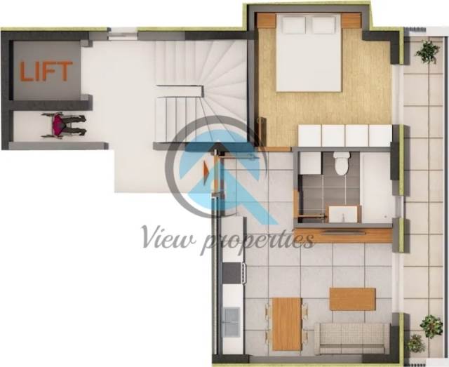 (Προς Πώληση) Κατοικία Διαμέρισμα || Ανατολική Αττική/Παλλήνη - 46 τ.μ, 1 Υ/Δ, 152.000€ 